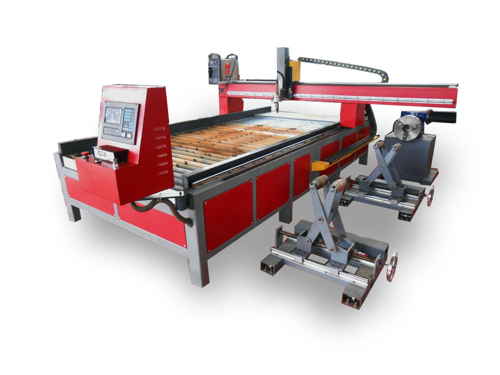 扬州鑫马数控等离子火焰管道板材切割机钣金下料