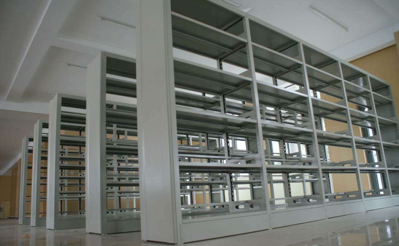 图书馆书架、钢木书架