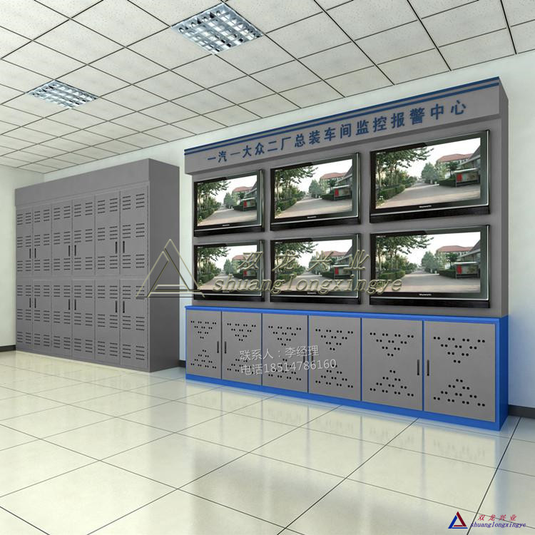 厂家直销 监控电视墙09调度操作台网络机柜