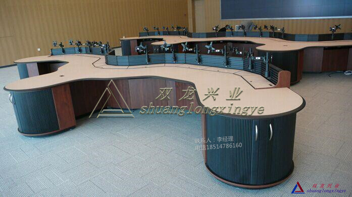 厂家直销电力指挥中心调度台10 监控电视墙调度操作台网络机柜