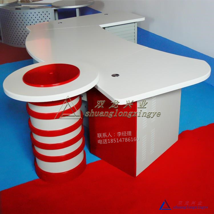 厂家直销 新闻直播桌访谈桌演播桌05调度操作台网络机柜