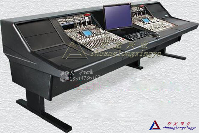 厂家直销 音频控制台03监控电视墙调度操作台网络机柜