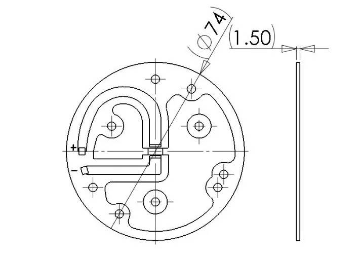 <?php echo  厚度1.5MM铝基板切割;?>