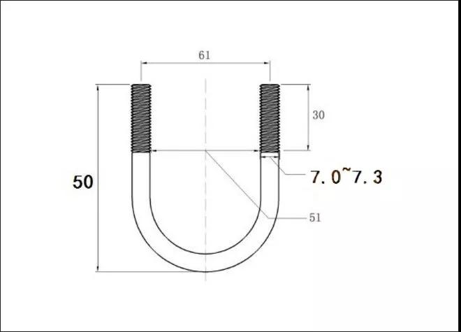 <?php echo  不锈钢304U型螺栓加工;?>
