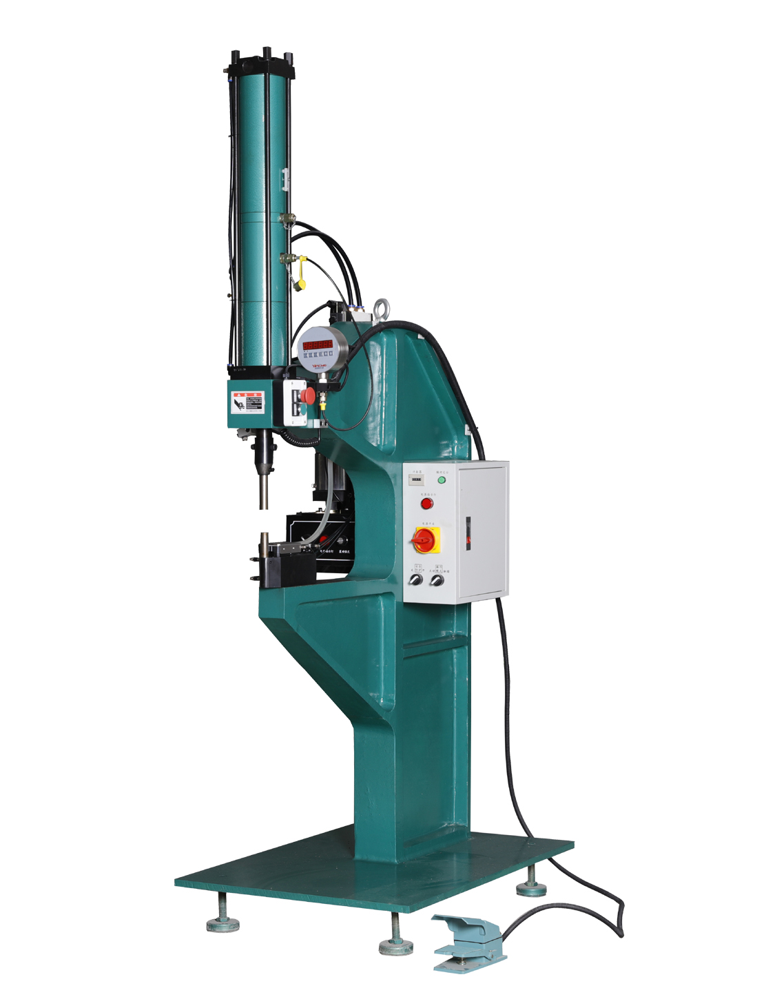 直销自动送料压铆机 翼鹏气动送螺母压铆机 全新钣金压铆钉机