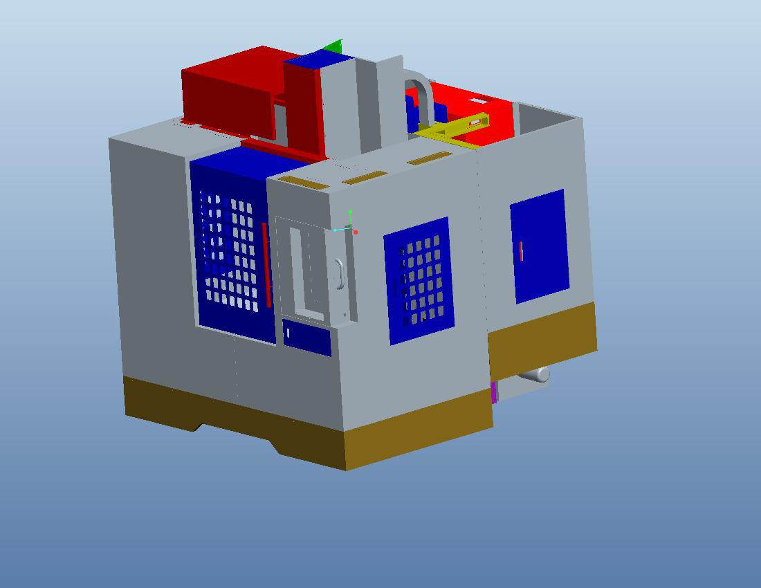 CNC加工中心全套钣金